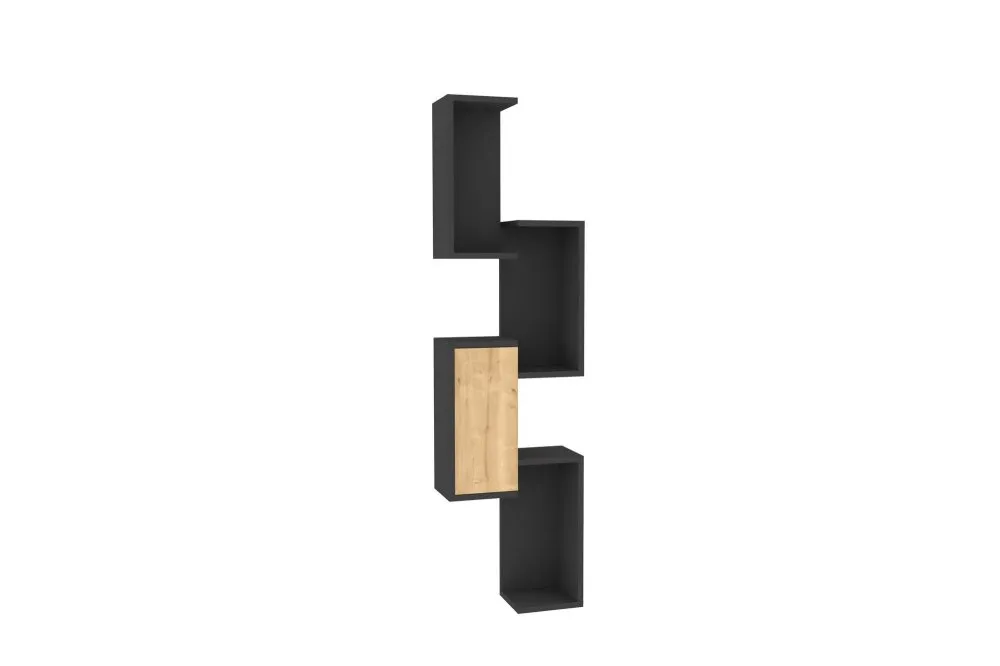 Zidna polica Esta Anthracite Sapphire