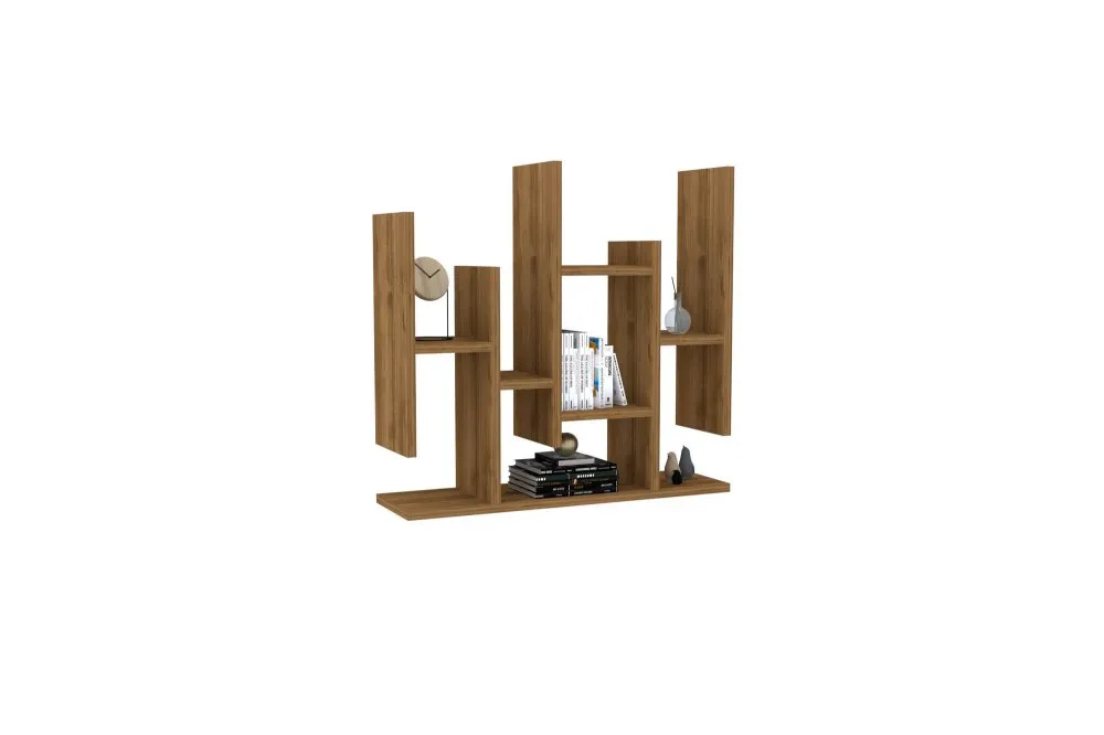 Zidna polica Flower Walnut