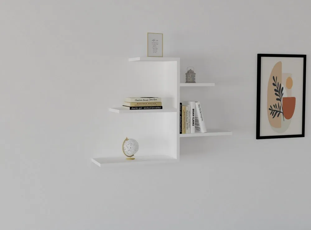 Zidna polica Gami White
