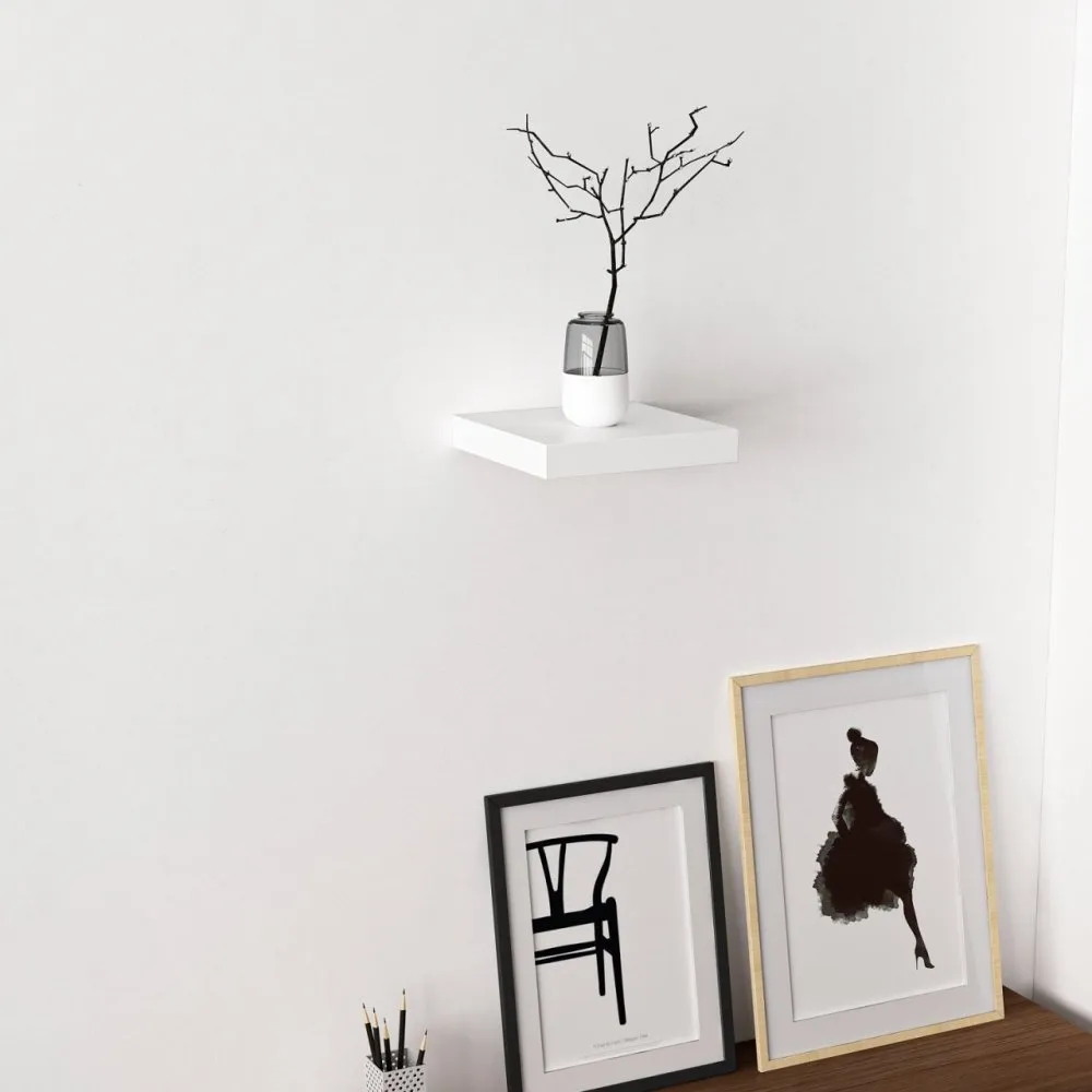 Zidna polica Gizli 23 White