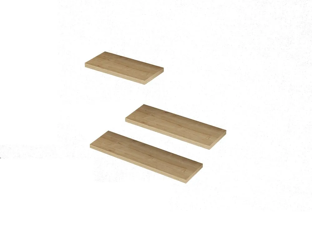 Zidna polica Leila Sapphire Oak