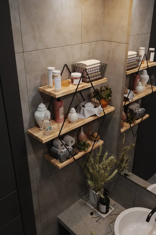 Zidna polica Prizma Raf Buyuk Boy Salon Tipi 2
