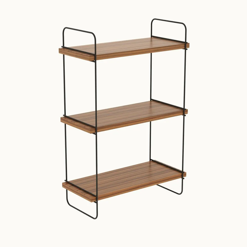 Zidna polica Pulalis Walnut