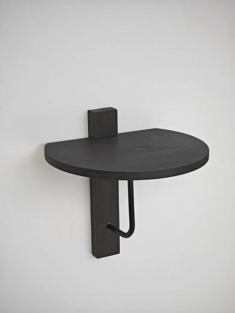 Zidna polica Reve Anthracite Black
