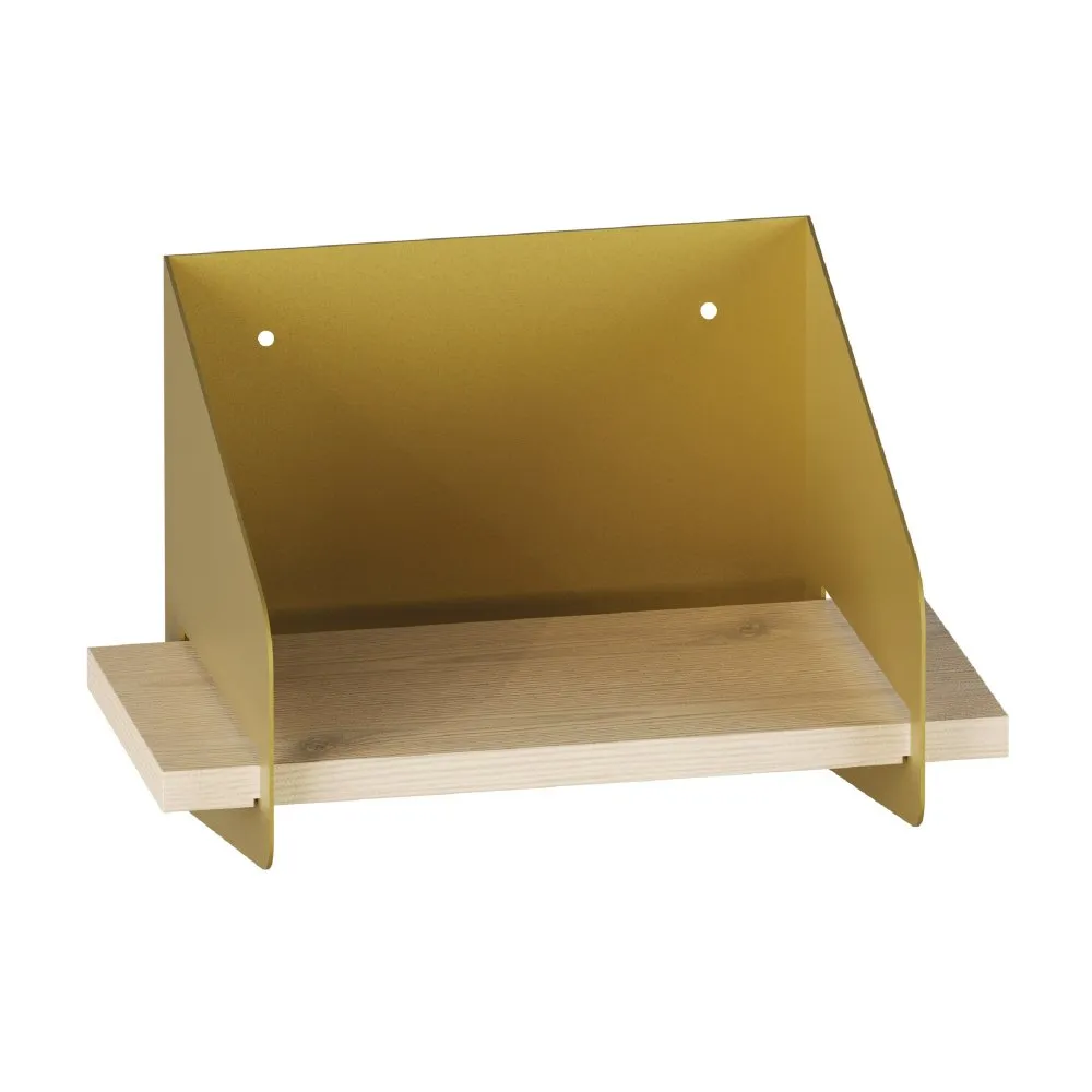 Zidna polica Short Arm Gold