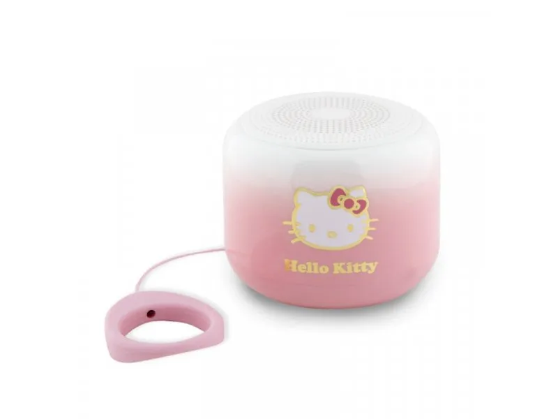 Bluetooth mini zvučnik gradient pink Hello Kitty
