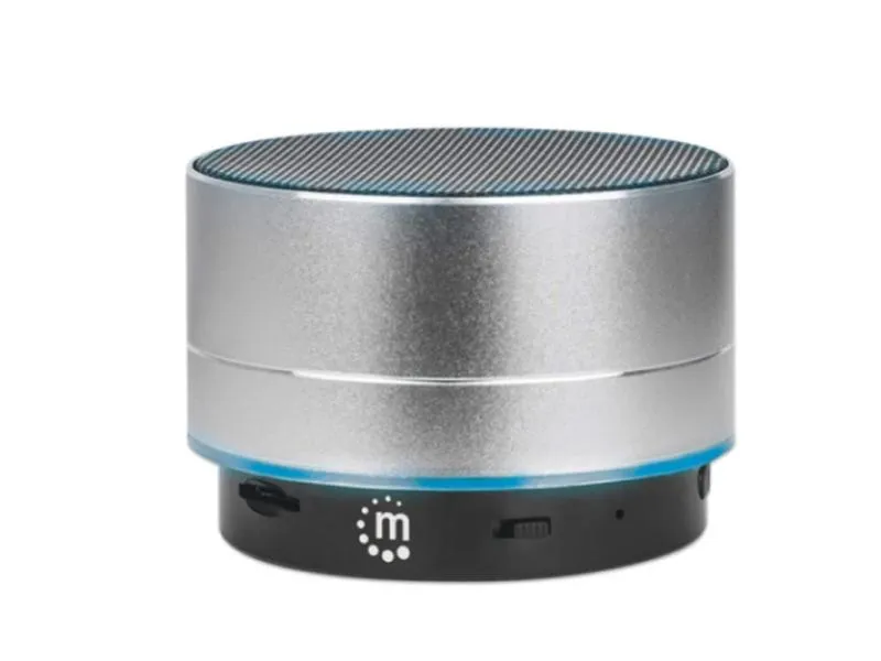Bluetooth zvučnik 165327 LED, 3W metalic