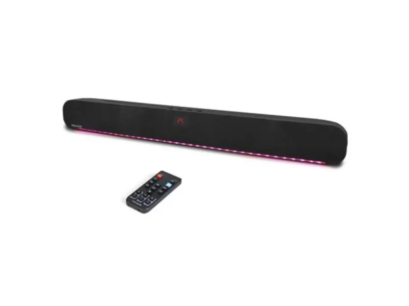 Onebar04 LED Bluetooth zvučnik soundbar 2x20W, AUX, Crni