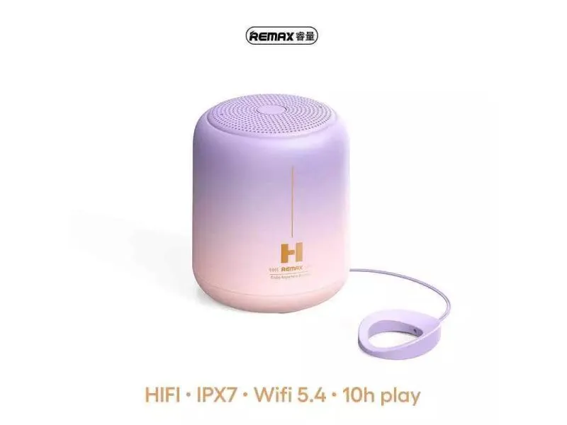 Bluetooth zvučnik Sky Mirror RB-H1 ljubičasto roze