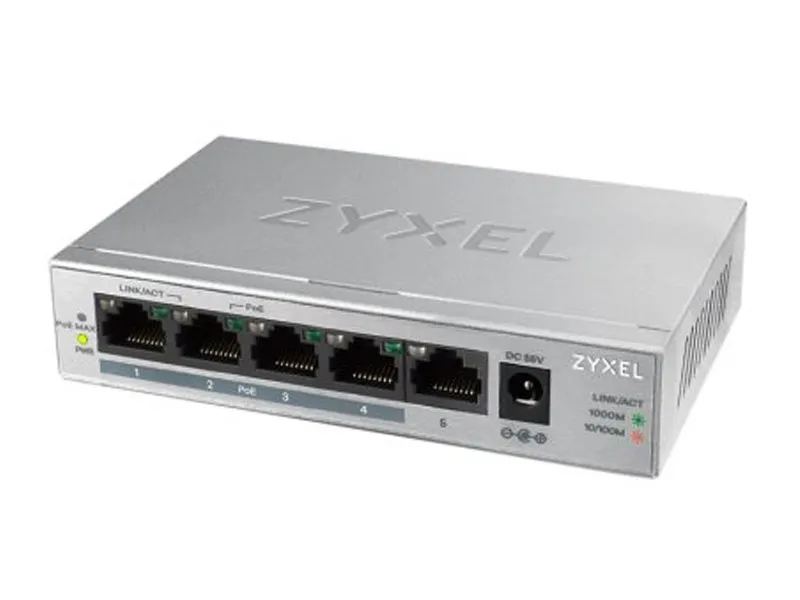 GS1005-HP, 5 Port Switch, GS1005HP-EU0101F