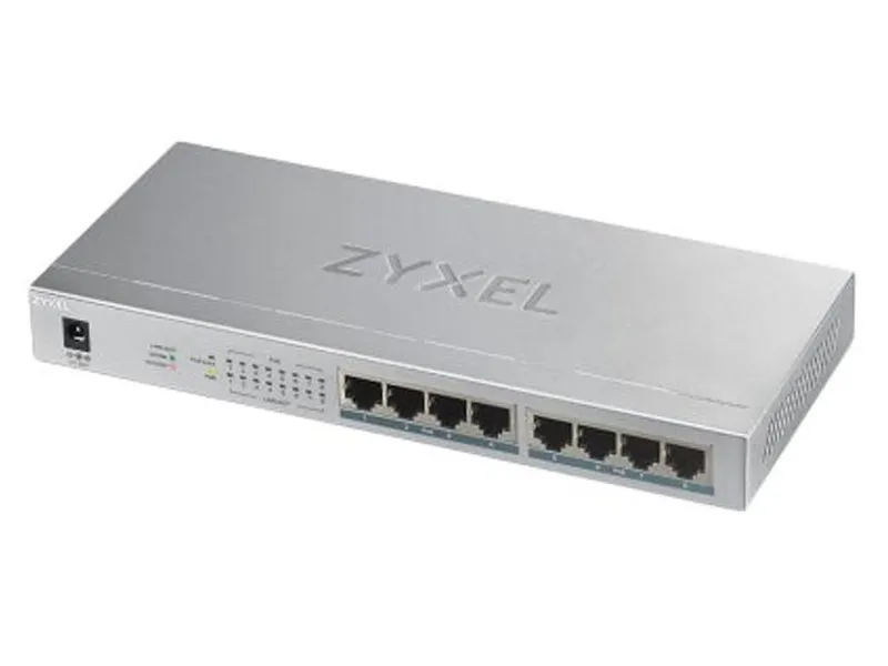 GS1008-HP, 8 Port Switch, GS1008HP-EU0101F