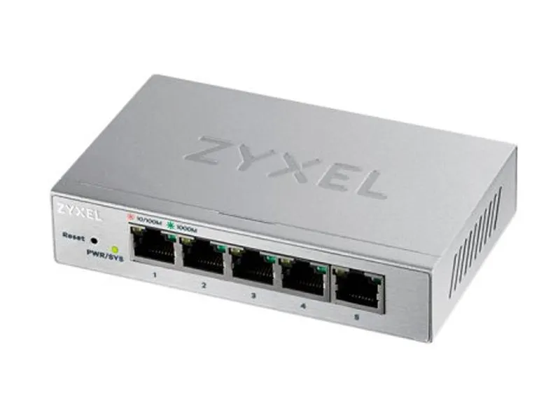 GS1200-5, 5 Port Gigabit webmanaged Switch, GS1200-5-EU0101F