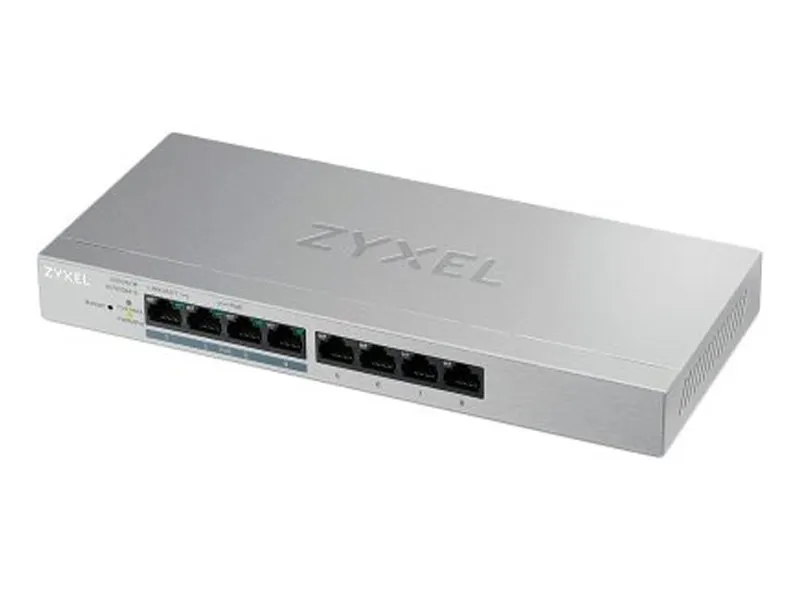 GS1200-8HP, 8-port Desktop Gigabit Web Smart switch, GS1200-8HP-EU0101F