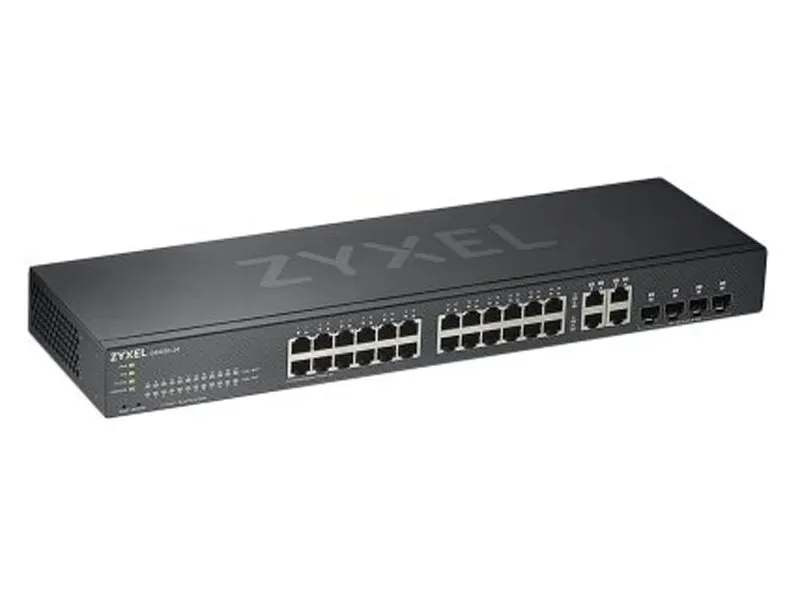 GS1920-24HPv2, 28 Port Smart Managed PoE Switch, GS192024HPV2-EU0101F