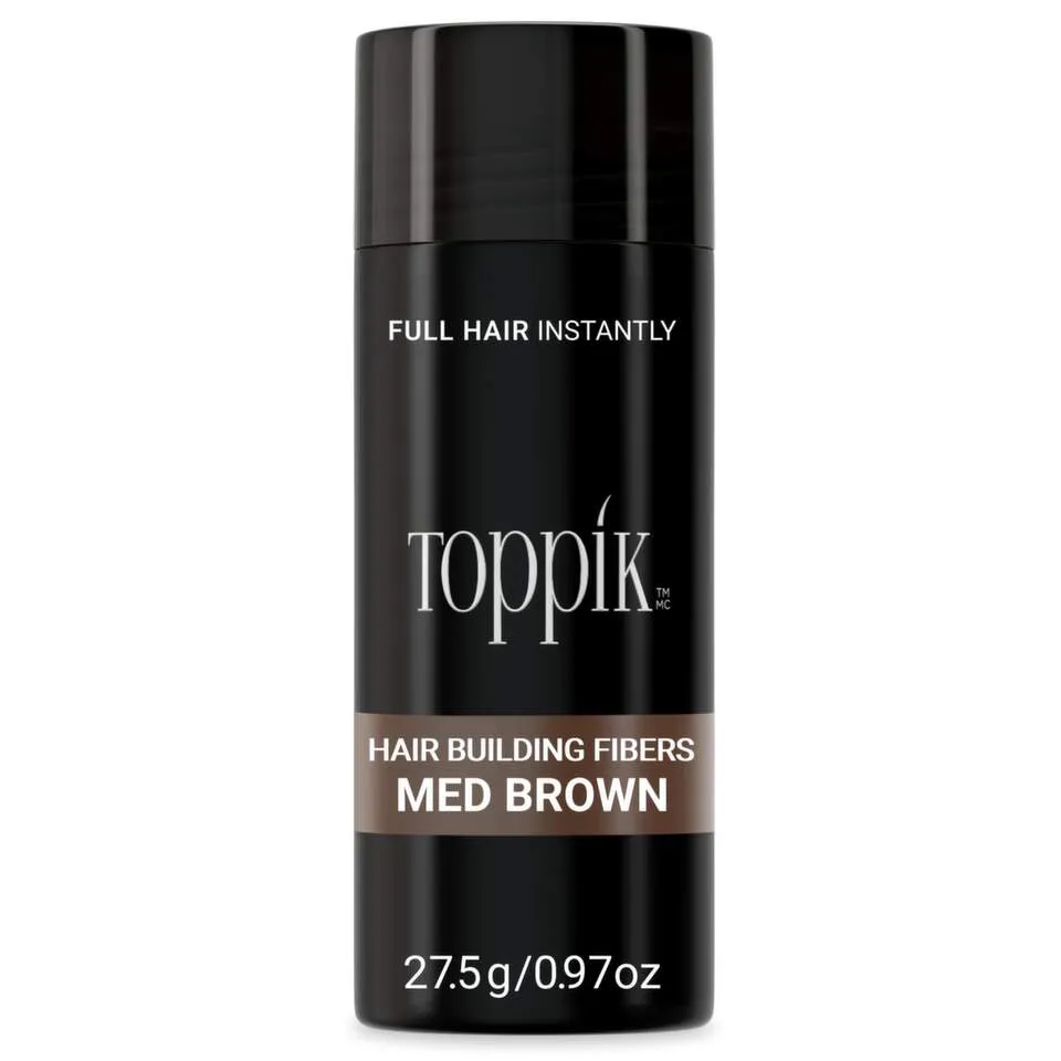 Toppik Hair Building Fibers Medium brown, 27,5 g
