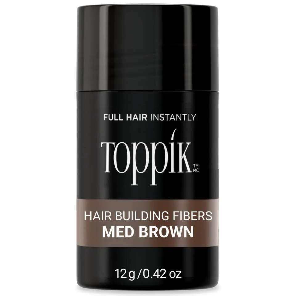 Toppik Hair Building Fibers Medium brown, 12 g