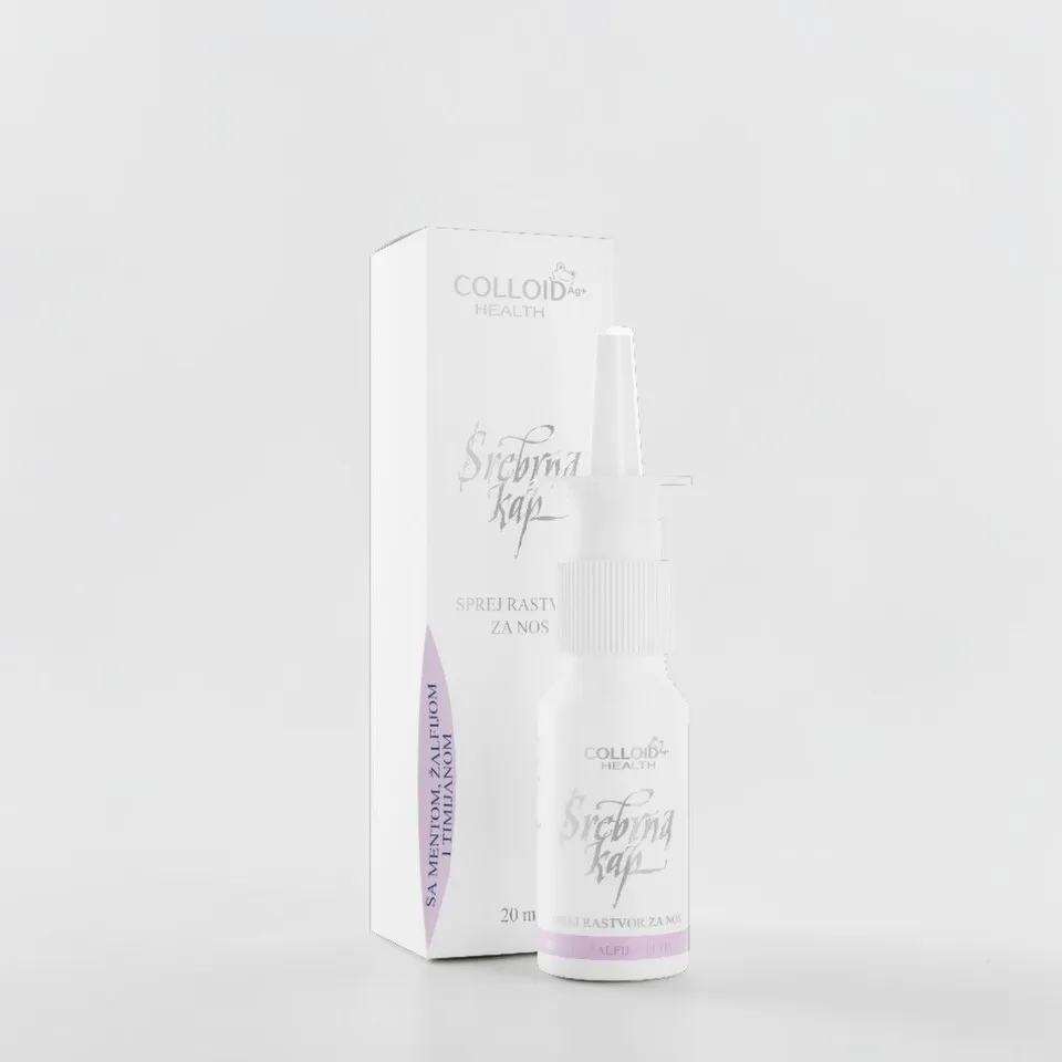 Srebrna Kap Menta, žalfija, timijan, 20 ml