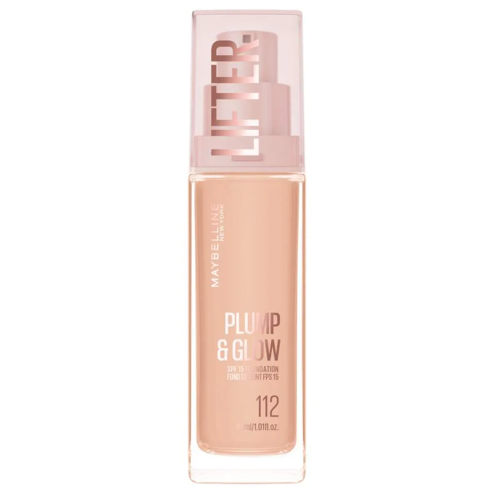 Maybelline New York Lifter Plump &amp; Glow tečni puder 112