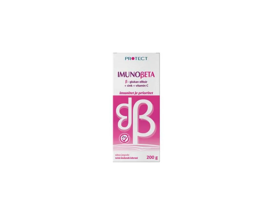 Imunobeta glukan eliksir sa cinkom, 200 g