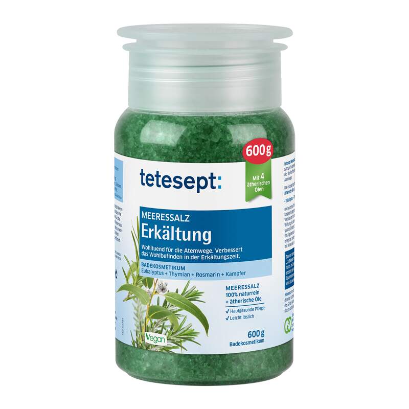 Tetesept Cold Relief so za kupanje 600g