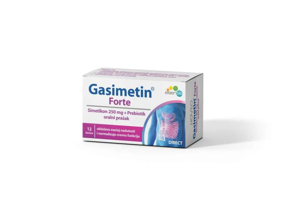 Gasimetin Forte Direct Simetikon prašak, 12 kesica