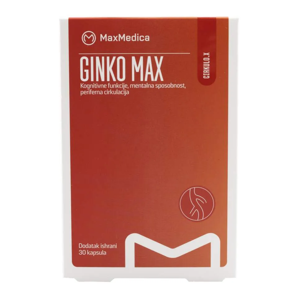 Ginko Max, 30 kapsula