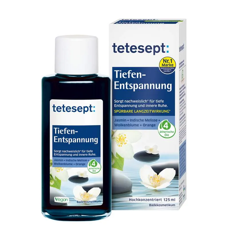 Tetesept Deep Relaxation medicinska kupka 125 ml