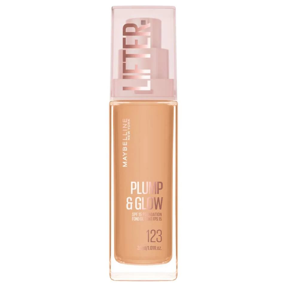 Maybelline New York Lifter Plump &amp; Glow tečni puder 123