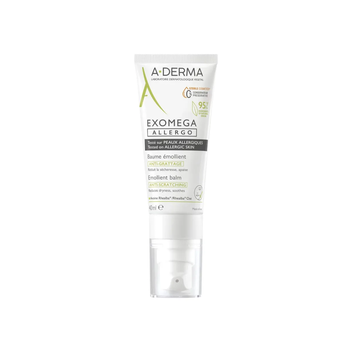 A-Derma Exomega Allergo Balzam, 40 ml
