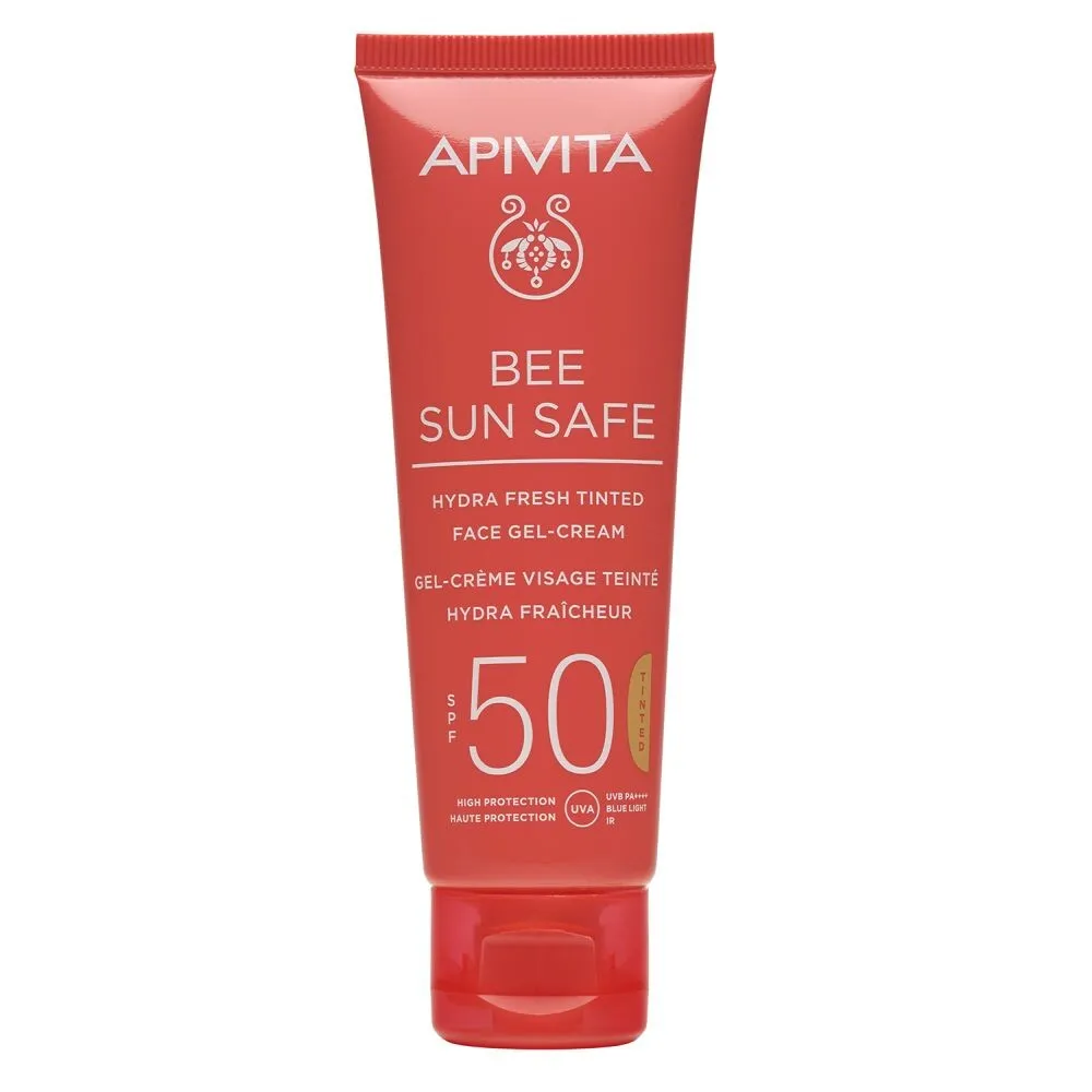 Apivita Bee Sun Safe hydra fresh tonirana gel krema za lice  SPF50, 50 ml