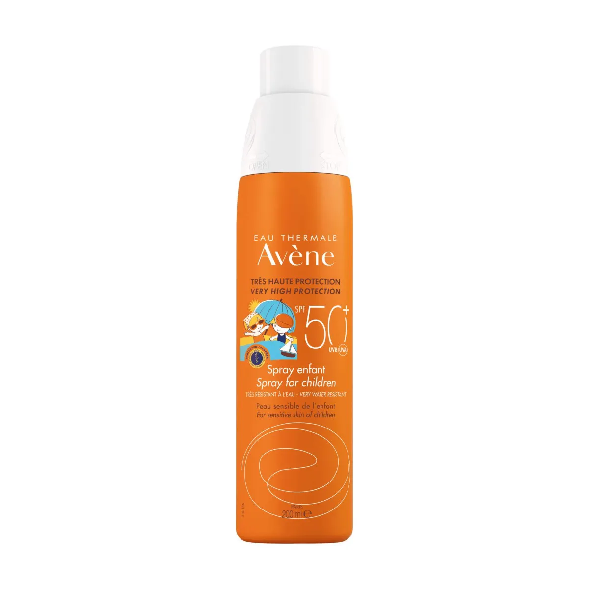 Avene Sun Dečiji Sprej SPF 50+, 200 ml