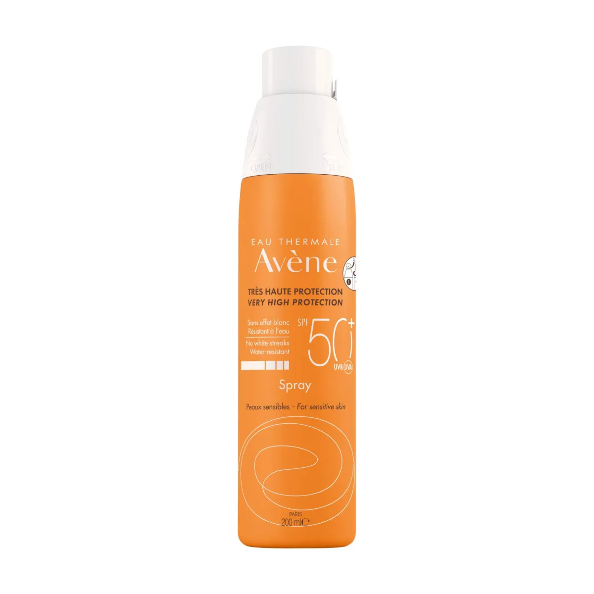Avene Sun Sprej SPF 50+, 200 ml