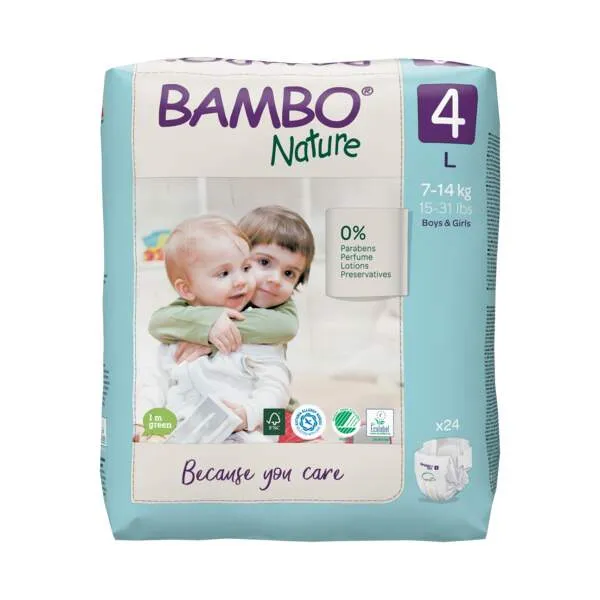 Bambo Nature Eco-Friendly 4 24 komada