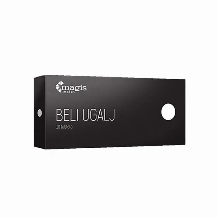 Beli ugalj, 10 tableta