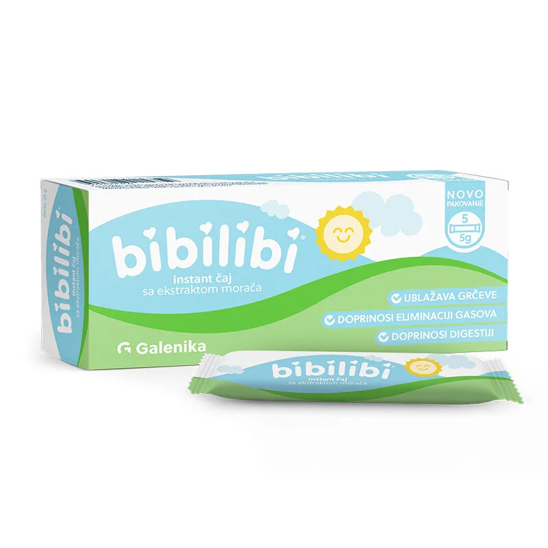 Bibilibi instant čaj, 5 x 5 g