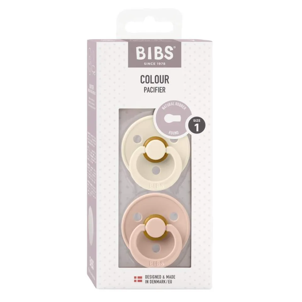 BIBS varalica Ivory &amp; Blush 0-6 meseci, 2 komada