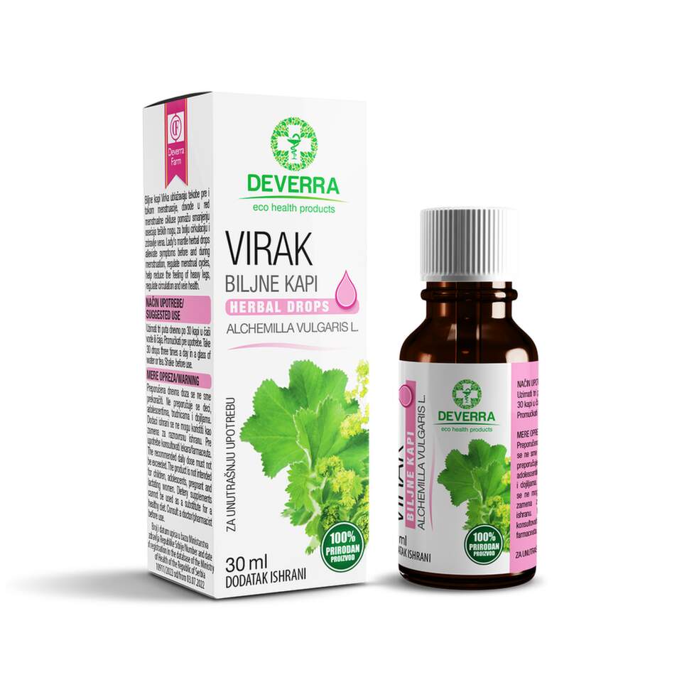 Biljne kapi virak, 30 ml