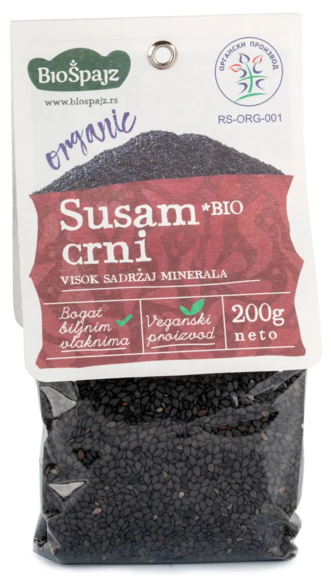 Bio Špajz Crni susam 200g