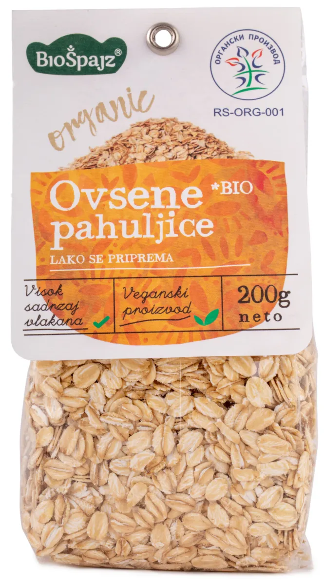 Bio Špajz Ovsene pahuljice 200g