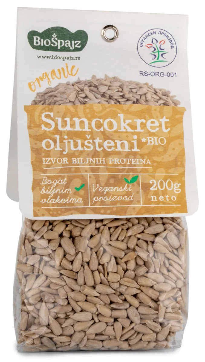 Bio Špajz Suncokret oljušteni 200g