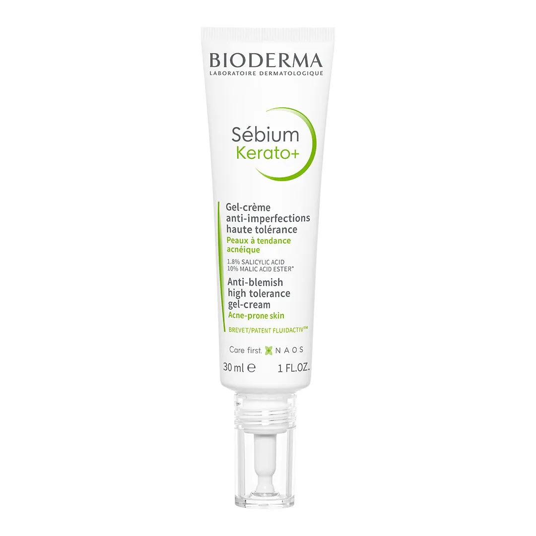 Bioderma Sebium Kerato+ Gel-krema visoke tolerancije protiv nesavršenosti, 30ml