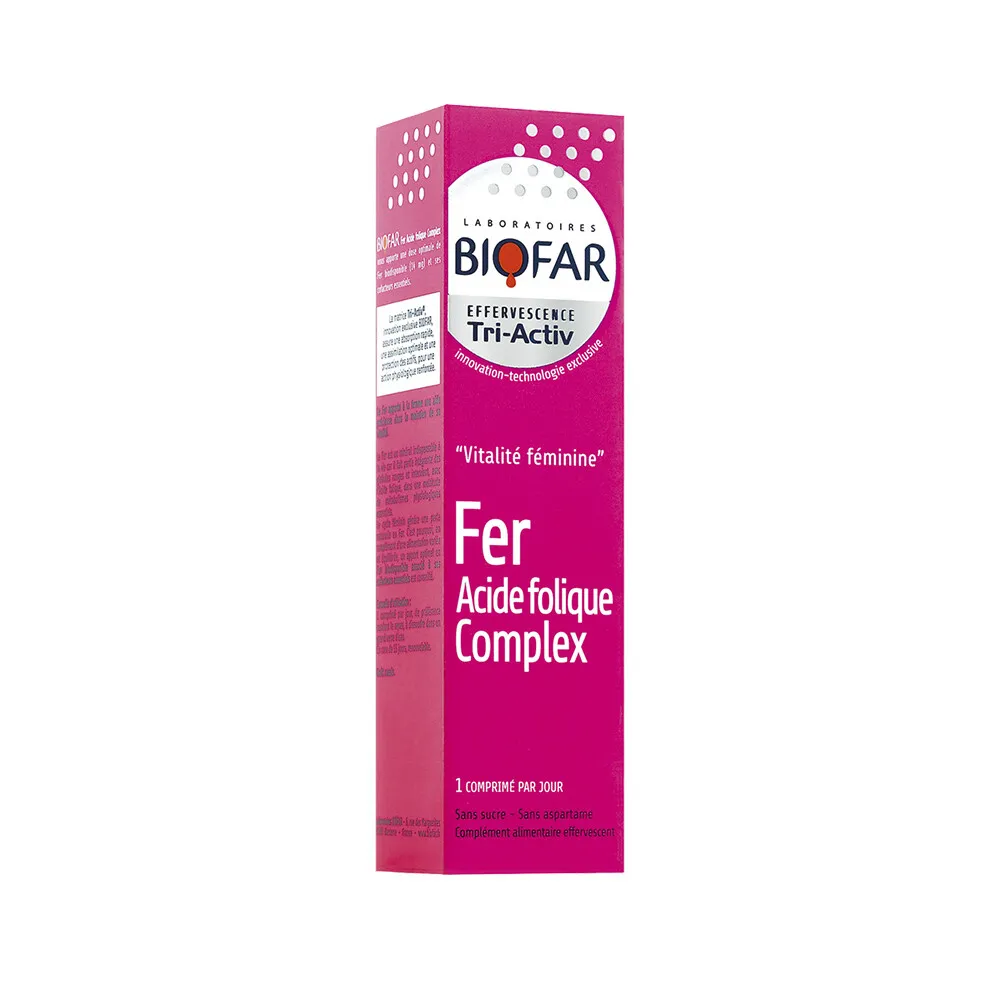 Biofar Gvožđe complex 15 šumećih tableta