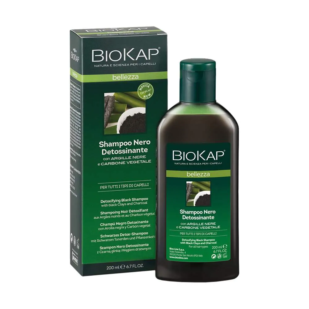 Biokap crni šampon za detoksikaciju 200ml
