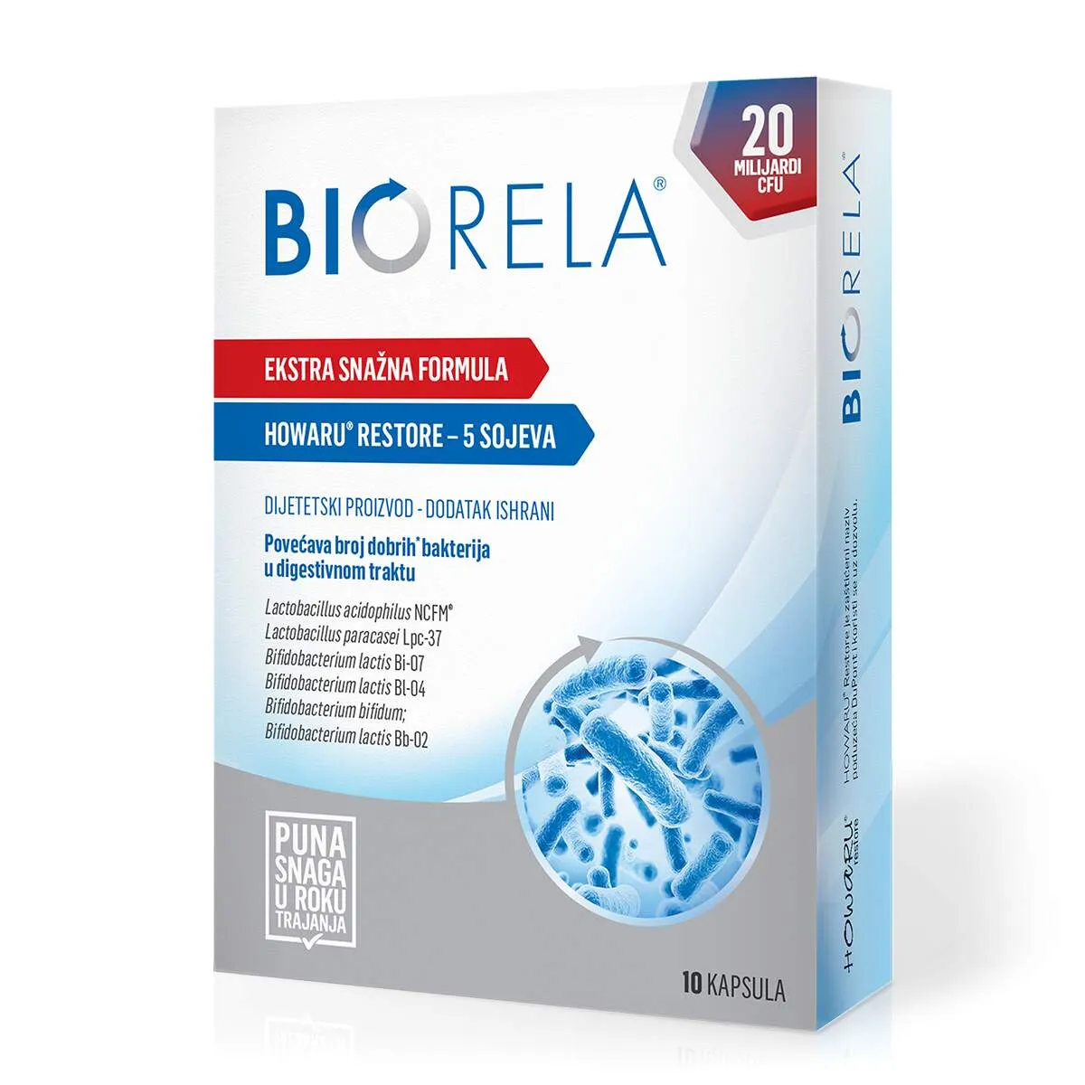 Biorela, 10 kapsula