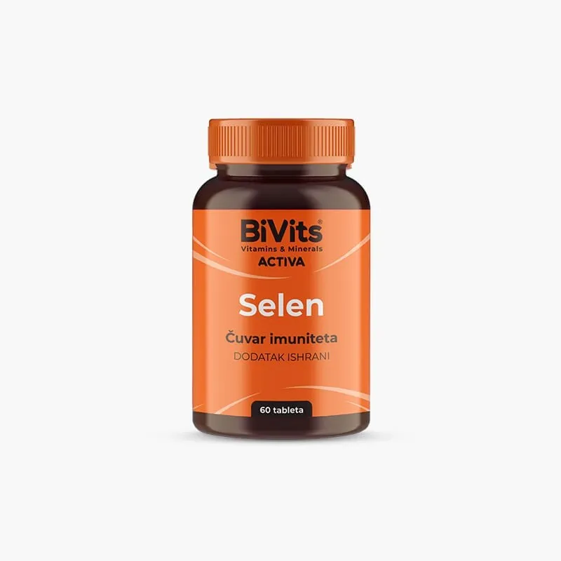 Bivits Activa Selen 55µg 60 tableta