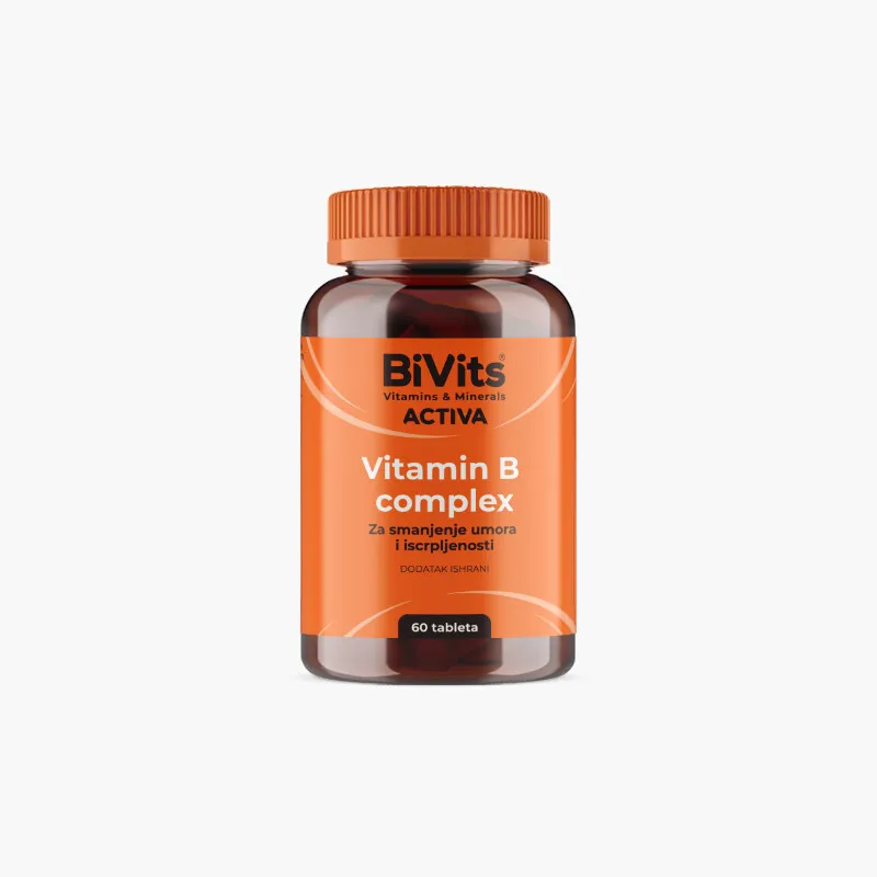 Bivits Activa Vitamin B Complex 60 tableta