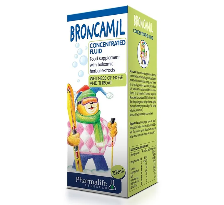 Broncamil sirup BIMBI 1+, 200 ml