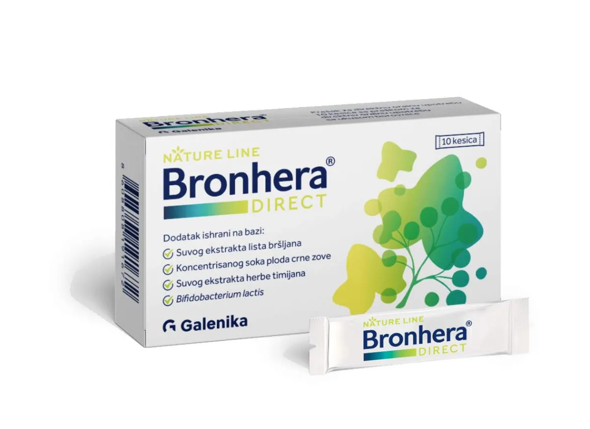 Bronhera Direct, 10 kesica