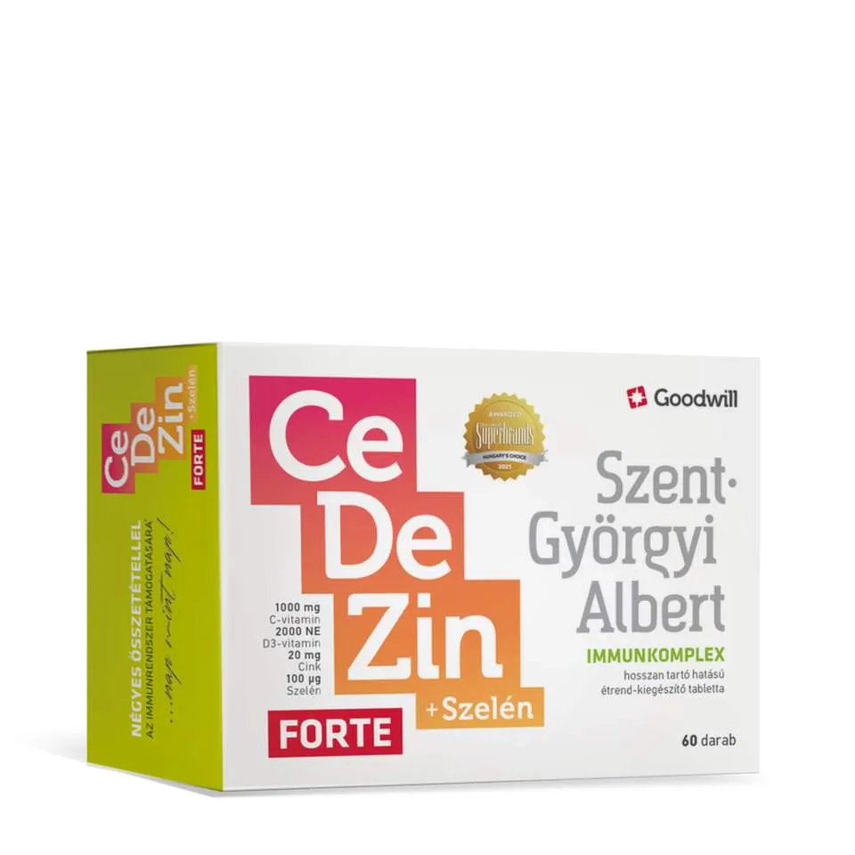 Cedezin Forte + selen, 60 tableta