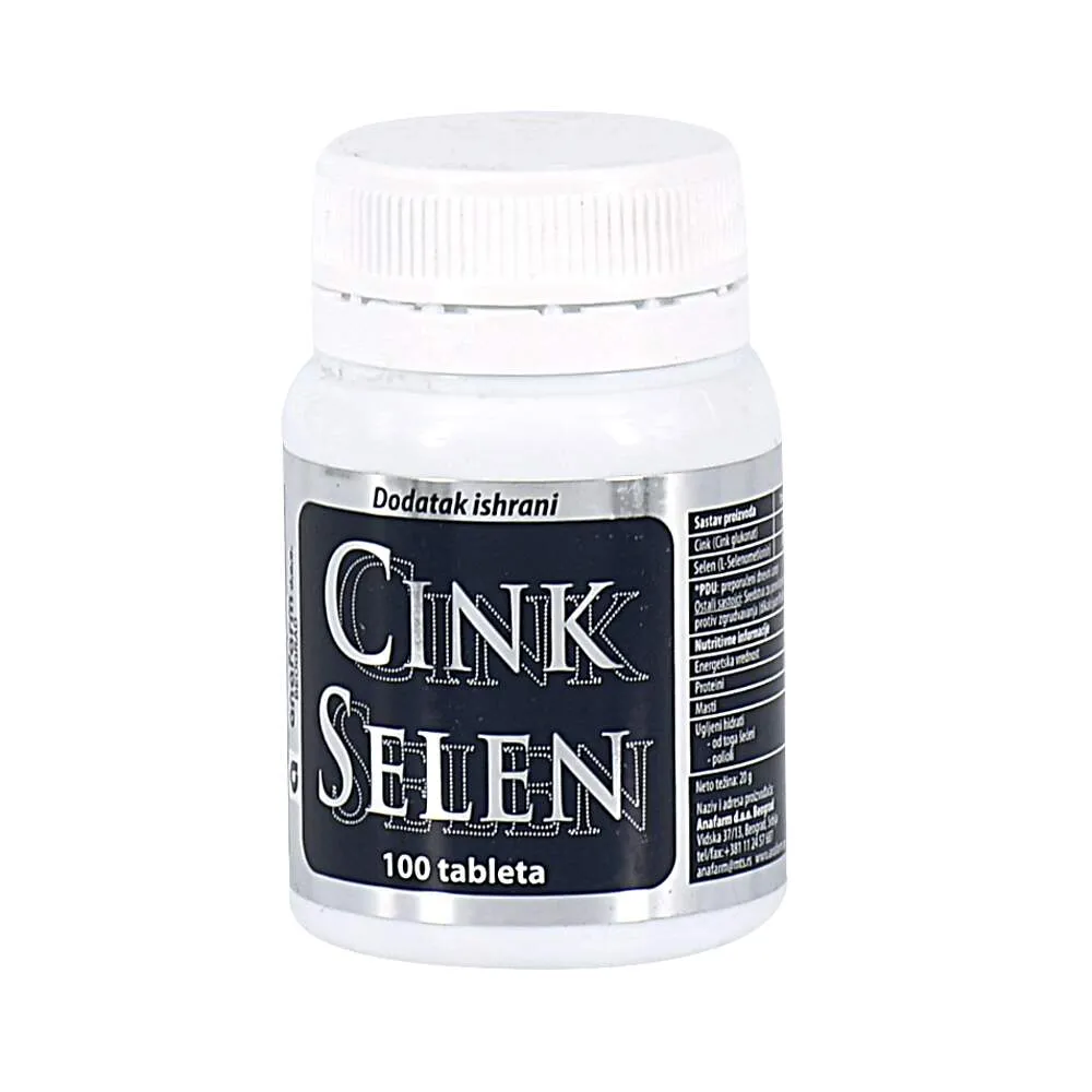 Cink-selen 100 tableta